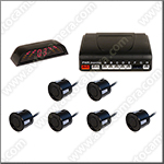 Парктроник ATS-303-6 с LED дисплеем на 6 датчиков Парктроник ATS-303-6 с LED дисплеем на 6 датчиков
